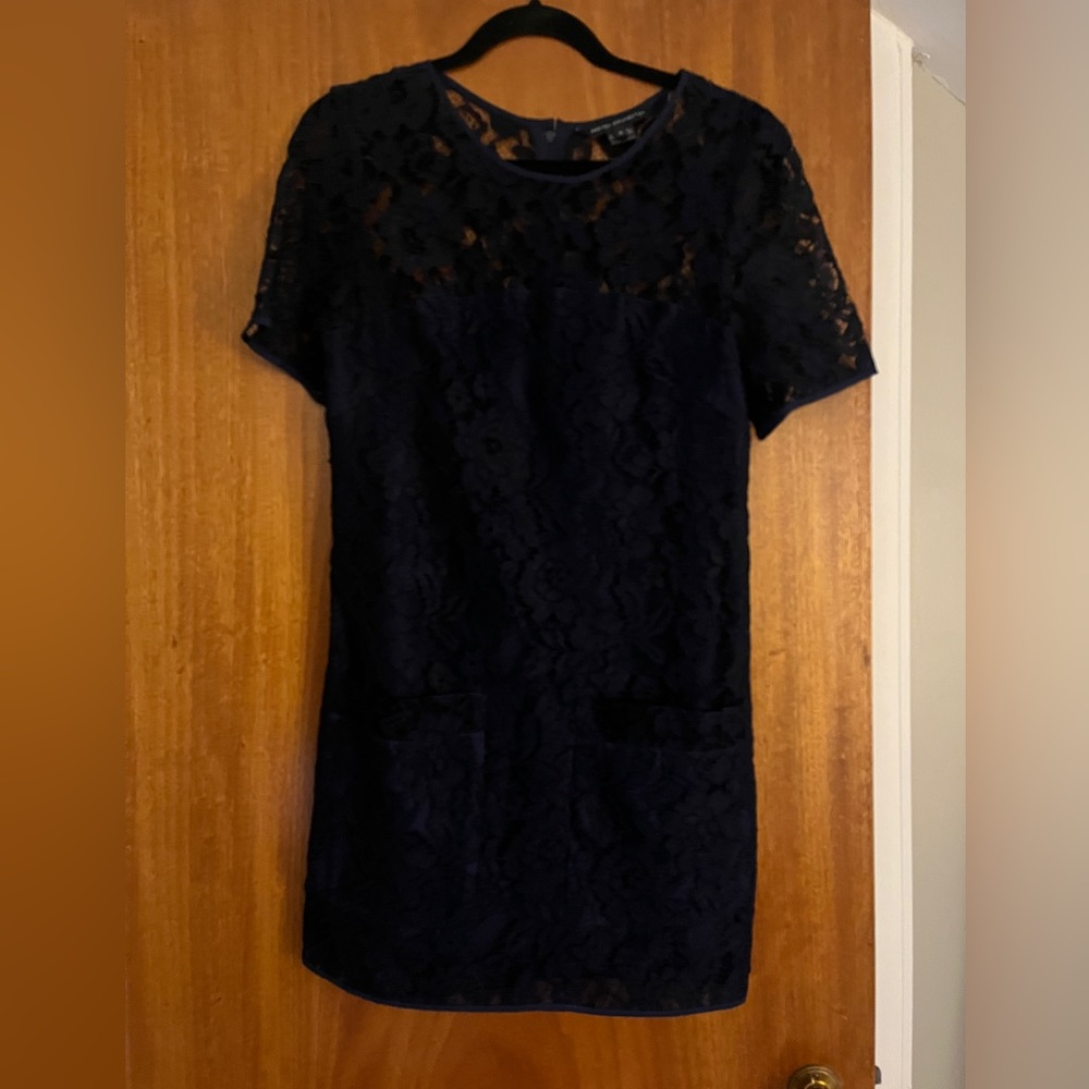 French connection lace mini dress